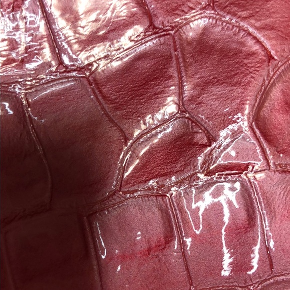 Guess clutch peach crocodile prints - Picture 8 of 8